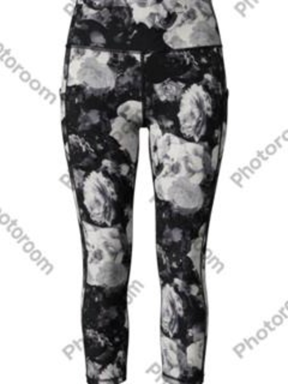 Vogo Athletica Leggings L Black Floral